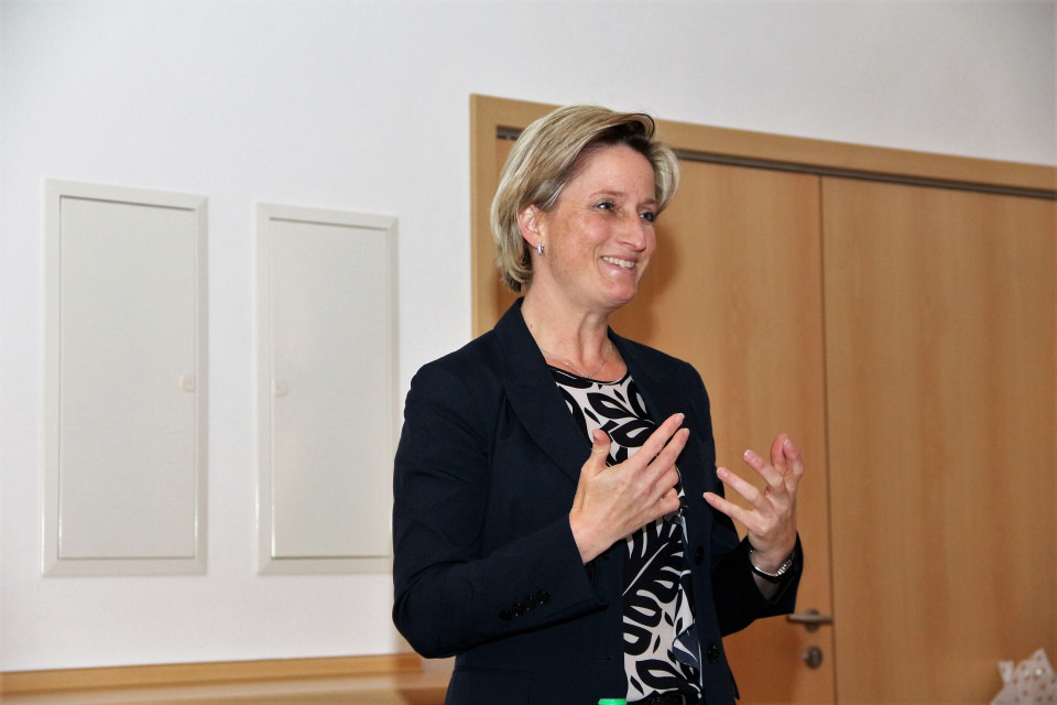 Wirtschaftsministerin Nicole Hoffmeister-Kraut war zu Gast beim CDU-Ortsverband Bisingen